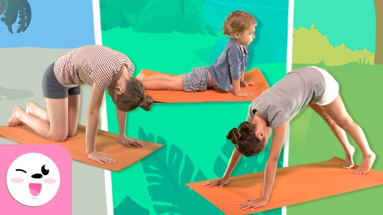 Rutina de yoga para niños